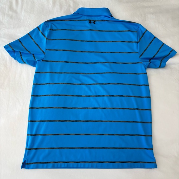Under Armour Men’s Blue Golf Shirt - Picture 2 of 5